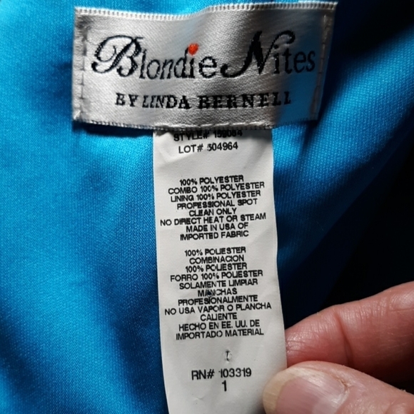 Blondie Notes by Linda Bernell formal prom wedding - Picture 2 of 4